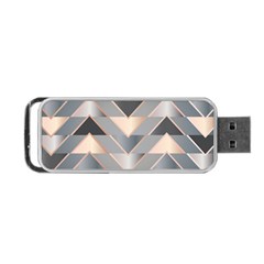 Modern Triangles Portable Usb Flash (two Sides) by LoolyElzayat