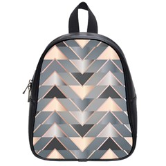 Modern Triangles School Bag (small) by LoolyElzayat