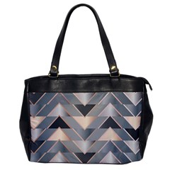 Modern Triangles Oversize Office Handbag by LoolyElzayat