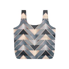 Modern Triangles Full Print Recycle Bag (s) by LoolyElzayat