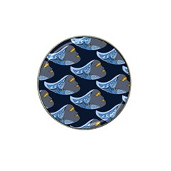 Queen Fish Doodle Art Hat Clip Ball Marker by tmsartbazaar