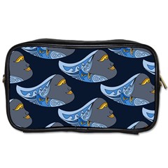 Queen Fish Doodle Art Toiletries Bag (one Side) by tmsartbazaar