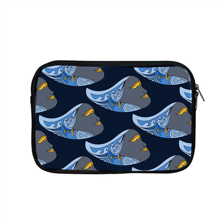 Queen Fish Doodle Art Apple MacBook Pro 15  Zipper Case