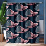 Doodle Queen Fish Pattern Shower Curtain 60  x 72  (Medium)  60 x72  Curtain