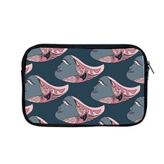 Doodle Queen Fish Pattern Apple Macbook Pro 13  Zipper Case by tmsartbazaar