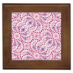 Modern Ornate Pattern Design Framed Tile by dflcprintsclothing