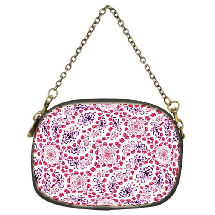 Modern Ornate Pattern Design Chain Purse (One Side)