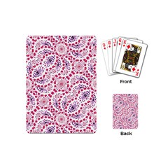 Modern Ornate Pattern Design Playing Cards Single Design (mini)