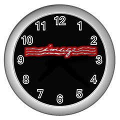 Image Wall Clock (silver)