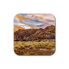 El Leoncito National Park Landscape, San Juan Province, Argentina Rubber Coaster (square)  by dflcprintsclothing