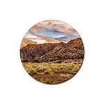 El Leoncito National Park Landscape, San Juan Province, Argentina Rubber Round Coaster (4 pack)  Front