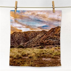 El Leoncito National Park Landscape, San Juan Province, Argentina Face Towel by dflcprintsclothing