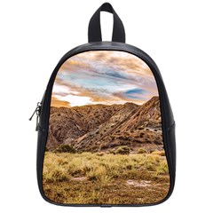 El Leoncito National Park Landscape, San Juan Province, Argentina School Bag (small) by dflcprintsclothing