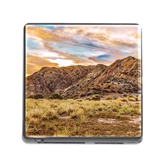 El Leoncito National Park Landscape, San Juan Province, Argentina Memory Card Reader (square 5 Slot) by dflcprintsclothing