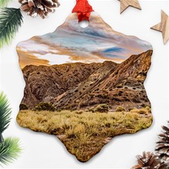 El Leoncito National Park Landscape, San Juan Province, Argentina Ornament (snowflake) by dflcprintsclothing