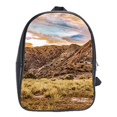 El Leoncito National Park Landscape, San Juan Province, Argentina School Bag (xl) by dflcprintsclothing