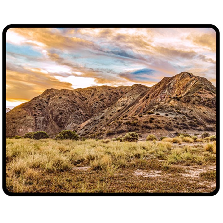 El Leoncito National Park Landscape, San Juan Province, Argentina Double Sided Fleece Blanket (Medium) 