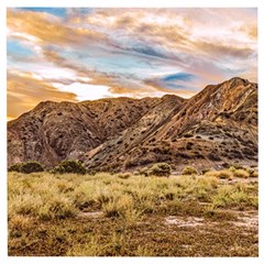 El Leoncito National Park Landscape, San Juan Province, Argentina Wooden Puzzle Square by dflcprintsclothing