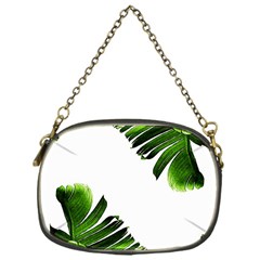 Green Banana Leaves Chain Purse (one Side) by goljakoff