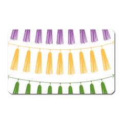 Tassels Tassel Bunting Banner Magnet (rectangular) by HermanTelo