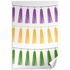 Tassels Tassel Bunting Banner Canvas 24  X 36 