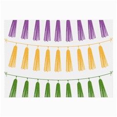 Tassels Tassel Bunting Banner Large Glasses Cloth (2 Sides)