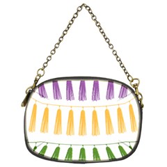 Tassels Tassel Bunting Banner Chain Purse (two Sides)