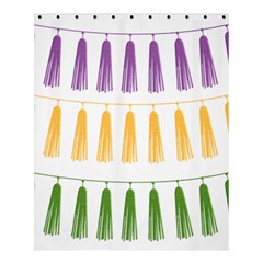 Tassels Tassel Bunting Banner Shower Curtain 60  X 72  (medium) 