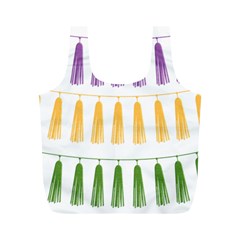 Tassels Tassel Bunting Banner Full Print Recycle Bag (m) by HermanTelo