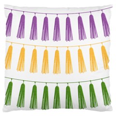 Tassels Tassel Bunting Banner Large Flano Cushion Case (one Side)