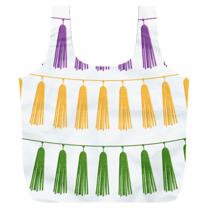 Tassels Tassel Bunting Banner Full Print Recycle Bag (XXL)