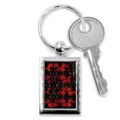 Antique Brothel Wallpaper Key Chain (rectangle) by MRNStudios