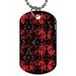 Antique Brothel Wallpaper Dog Tag (Two Sides) Back