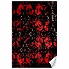 Antique Brothel Wallpaper Canvas 12  X 18  by MRNStudios