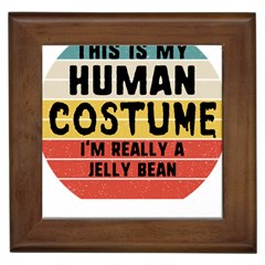 Jelly Bean Framed Tile by unicornwithstyle