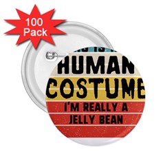 Jelly Bean 2 25  Buttons (100 Pack)  by unicornwithstyle