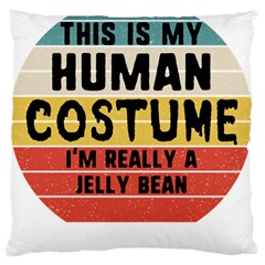 Jelly Bean Standard Flano Cushion Case (one Side) by unicornwithstyle