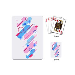 Abstract Geometric Pattern  Playing Cards Single Design (mini)