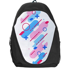 Abstract Geometric Pattern  Backpack Bag by brightlightarts