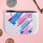 Abstract Geometric Pattern  Mini Coin Purse Front