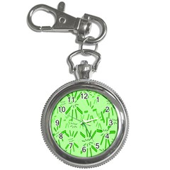 Electric Lime Key Chain Watches by Janetaudreywilson