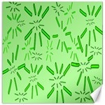 Electric Lime Canvas 12  x 12  11.4 x11.56  Canvas - 1