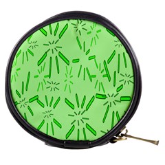 Electric Lime Mini Makeup Bag by Janetaudreywilson