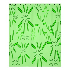 Electric Lime Shower Curtain 60  X 72  (medium)  by Janetaudreywilson