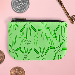 Electric Lime Mini Coin Purse by Janetaudreywilson