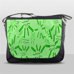 Electric Lime Messenger Bag by Janetaudreywilson