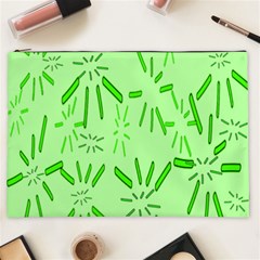 Electric Lime Cosmetic Bag (xxl) by Janetaudreywilson