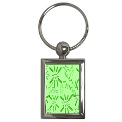 Electric Lime Key Chain (rectangle)