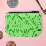 Electric Lime Mini Coin Purse Back