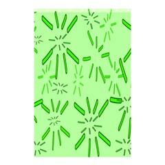 Electric Lime Shower Curtain 48  X 72  (small) 